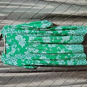 NWOT- Lapis Cotton/Rayon Babydoll Dress